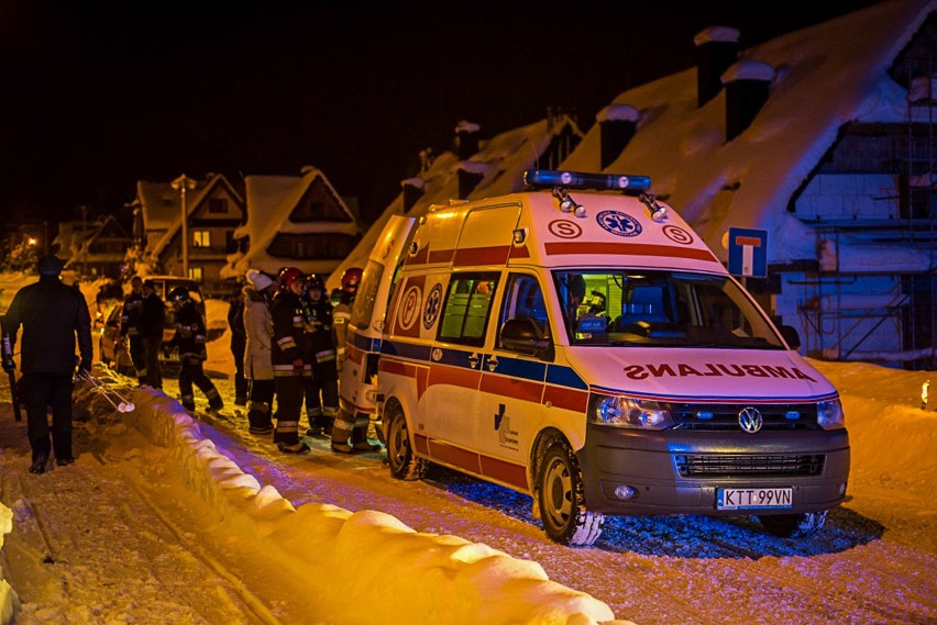 Kościelisko: Wypadek podczas kuligu. Turyści wypadli z góralskich sań