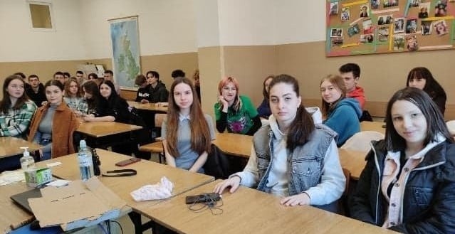 Inauguracja nauki młodzieży z Ukrainy w toruńskim X LO