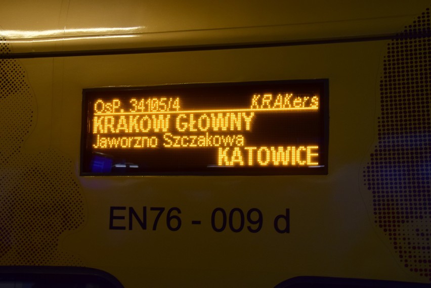 Koleje Śląskie organizują bezpłatny przejazd pociągiem do Krakowa