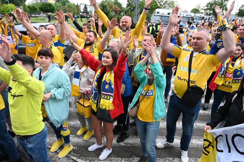 PGNiG Superliga. Łomża Vive Kielce grało w Płocku. Zobacz zdjęcia kibiców