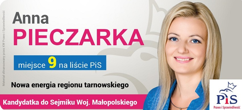 Plakat z wyborów samorządowych 2014 rok.