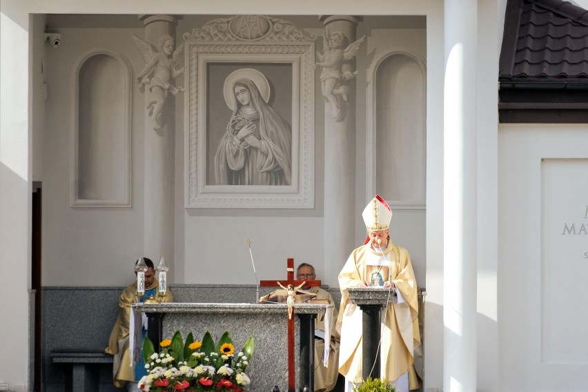 Podczas mszy z okazji Dnia Jedności Rolniczej homilię...