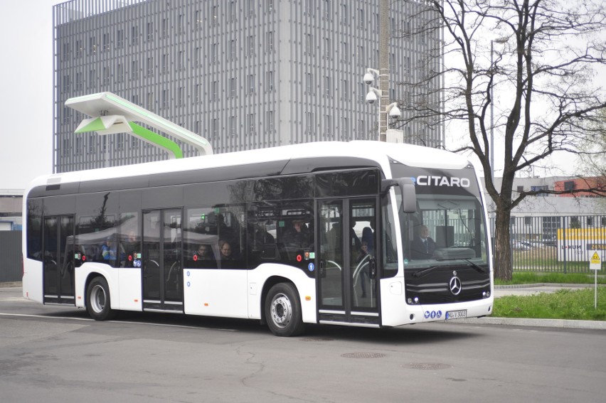 Kraków. Test nowego elektrycznego autobusu [ZDJĘCIA]