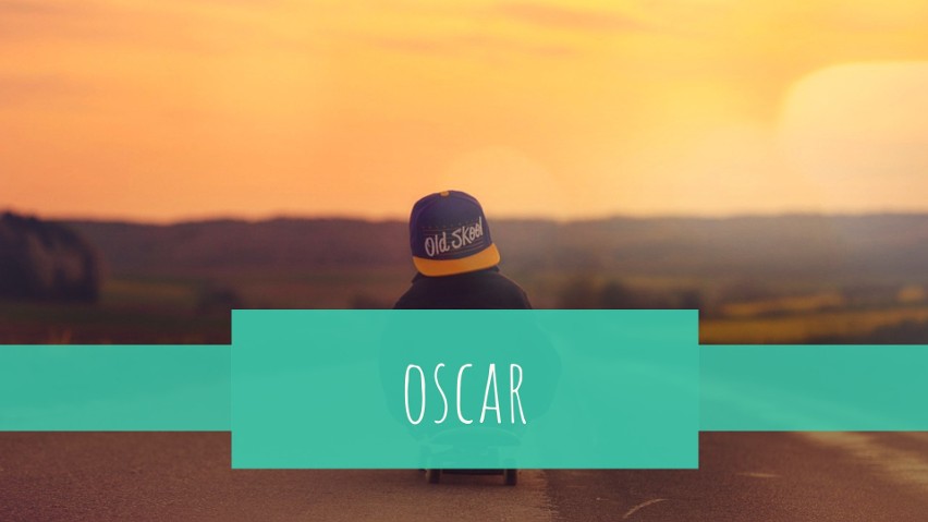 Imię Oscar zostało nadane w 2018 r. dwa razy.