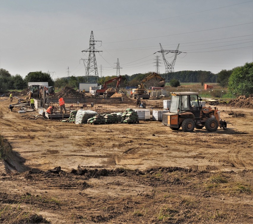 Plac budowy nowego McDonalnd's w Koszalinie