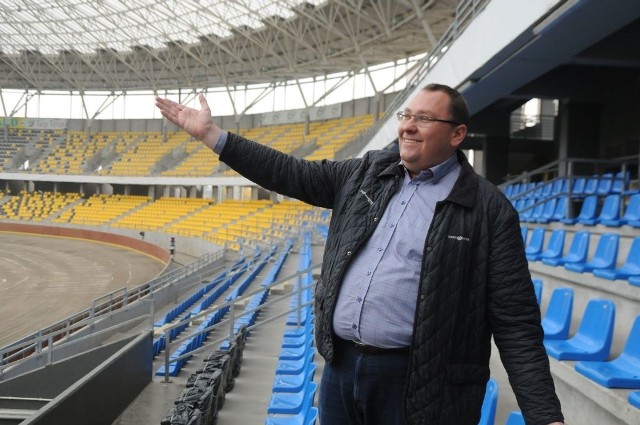 Przemysław Termiński liczy, że w przyszłym roku Motoarena będzie zapełniać się do ostatniego miejsca.