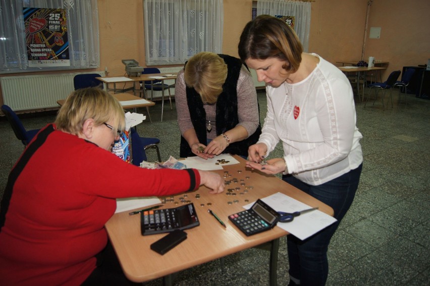 Sztab WOŚP z gminy Dragacz dziękuje wolontariuszom