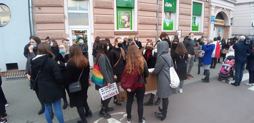 Protest kobiet w Koszalinie