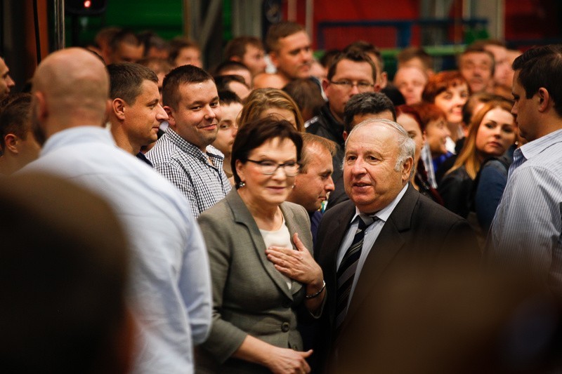 Premier Ewa Kopacz na Podlasiu (zdjęcia)