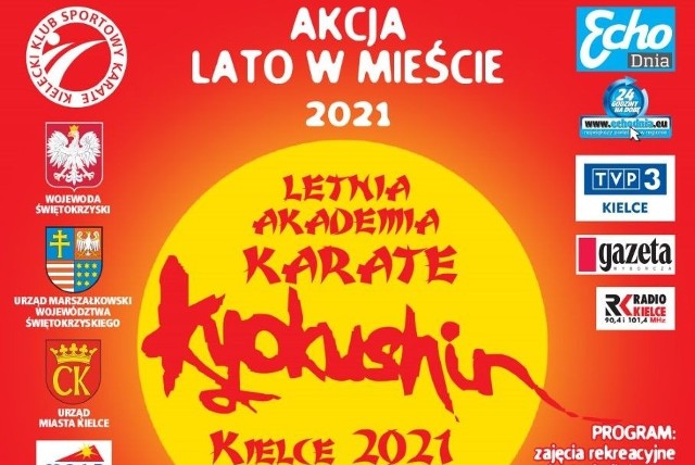 W Kielcach odbywa się Letnia Akademia Karate Kyokushin 2021.Jest dużo atrakcji