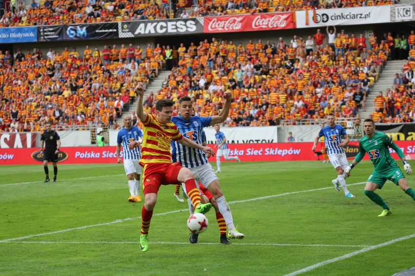 Jagiellonia - Lech 2:2. Jagiellonia Białystok wicemistrzem...