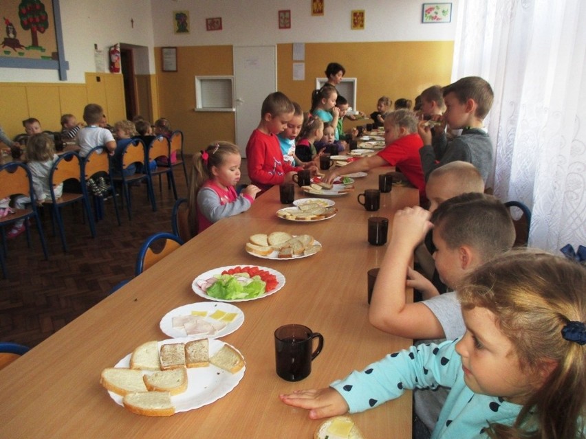 Dwudniowy Festiwal Witaminowych Smaków w przedszkolu w Kurozwękach