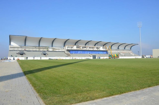 Przebudowa stadionu w Niecieczy już się zakończyła