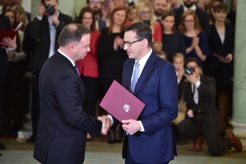 Prezydent powołał nowy rząd, Mateusz Morawiecki tymczasowo ministrem sportu [Skład nowej Rady Ministrów]