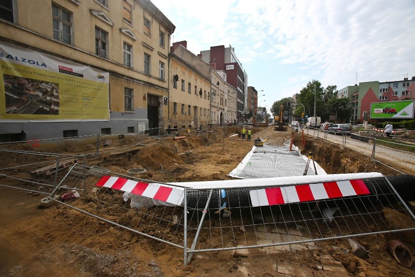 Remont Hubskiej, prace są na półmetku