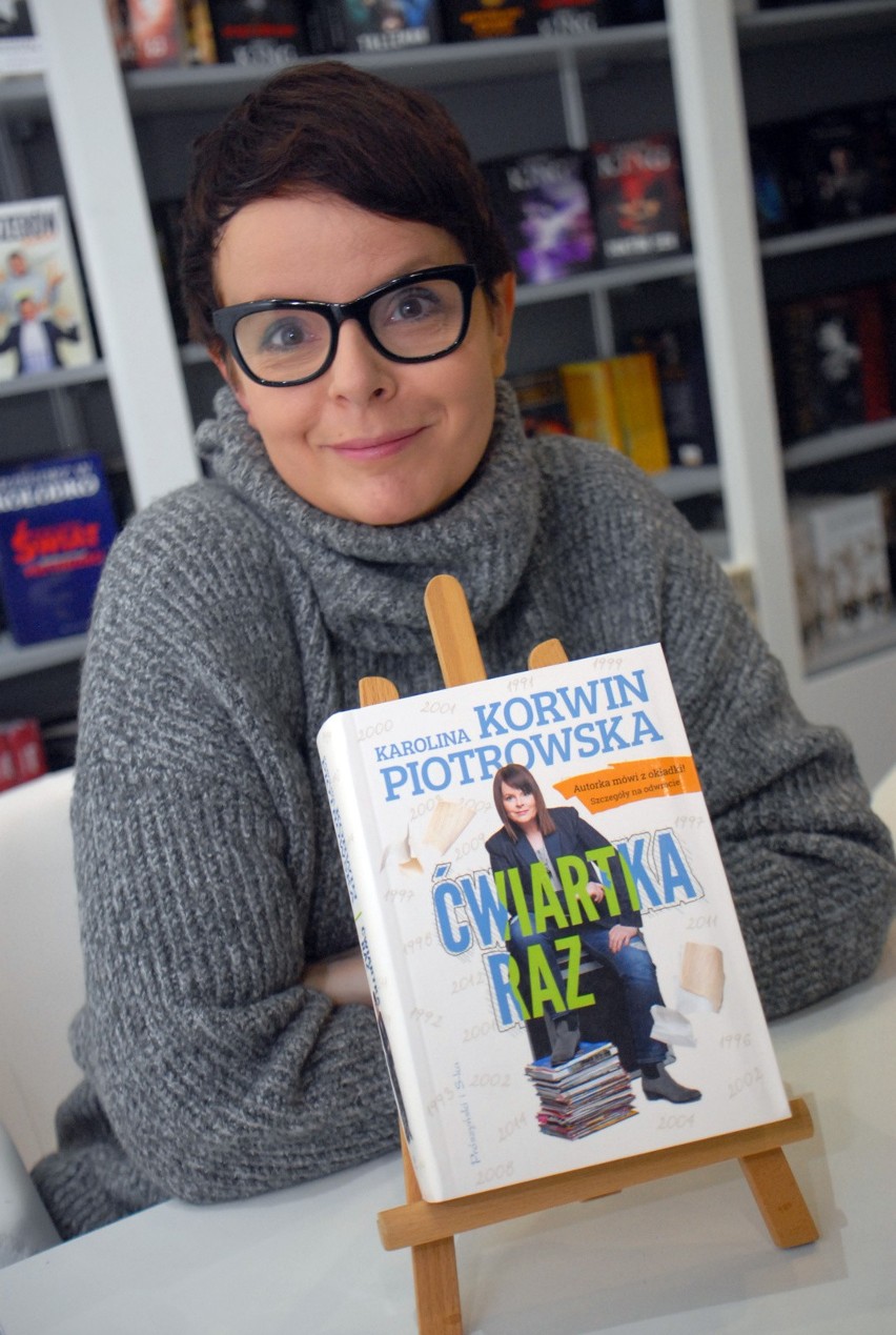 Dziennikarka Karolina Korwin Piotrowska