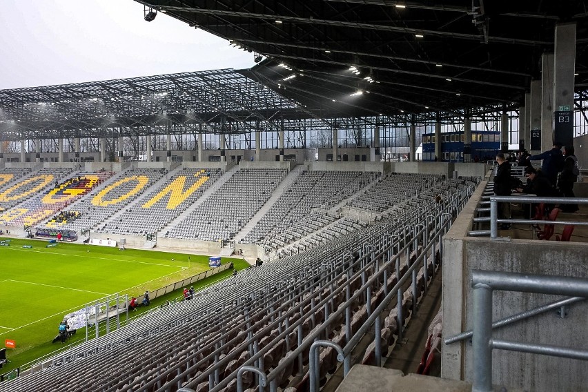 Stadion Pogoni Szczecin - stan 19 grudnia 2020.