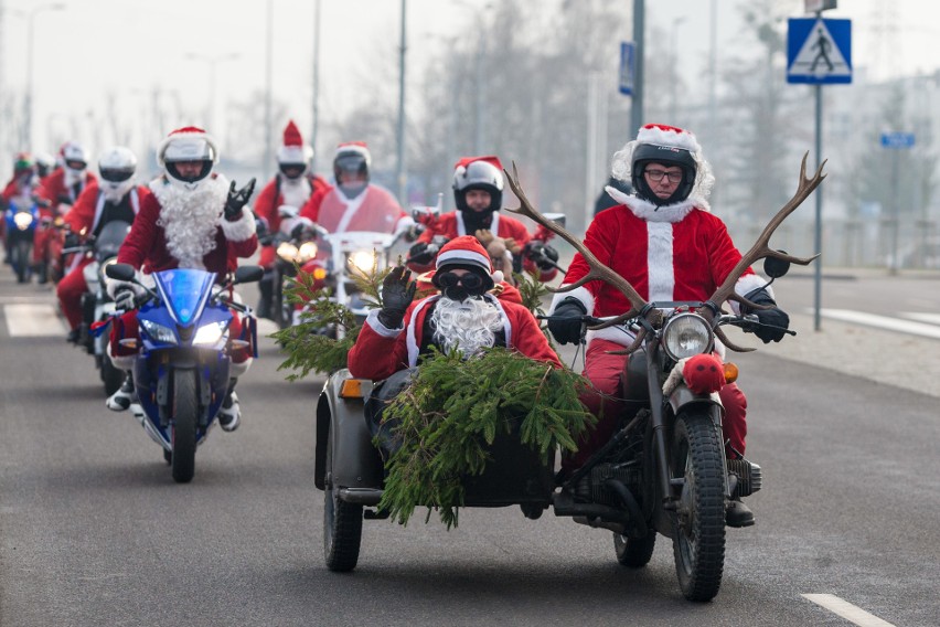 Mikołaje na motocyklach w Trójmieście, 1 grudnia 2018