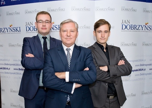 Jan Dobrzyński otworzył biuro wyborcze