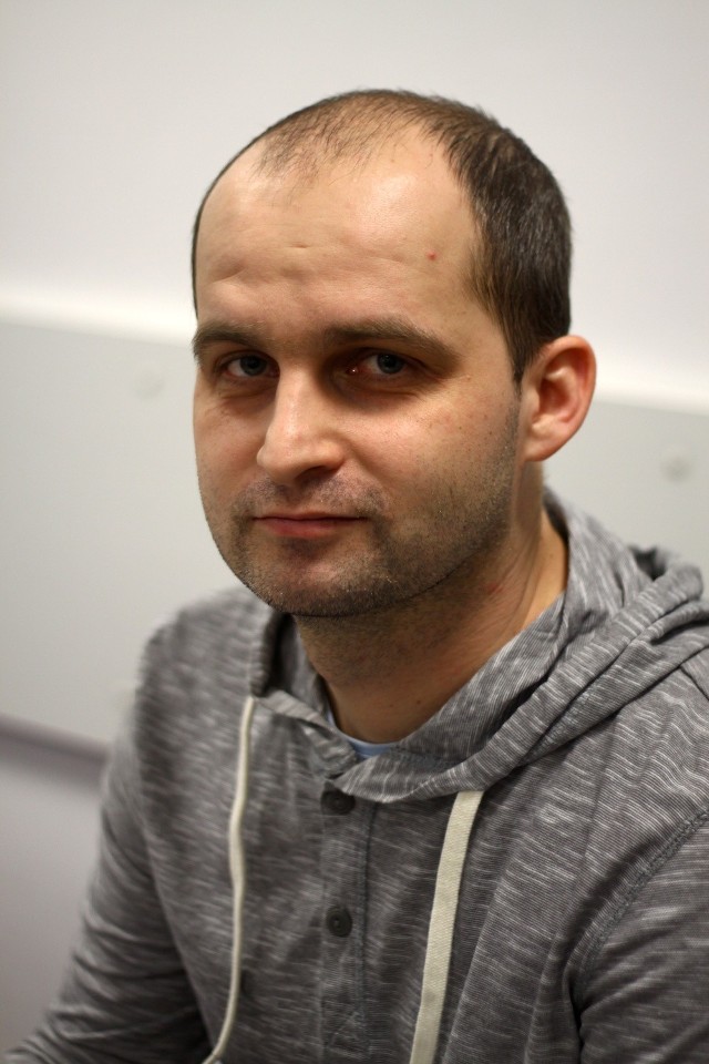 Krzysztof Nowacki, szef działu sport w Kurierze Lubelskim