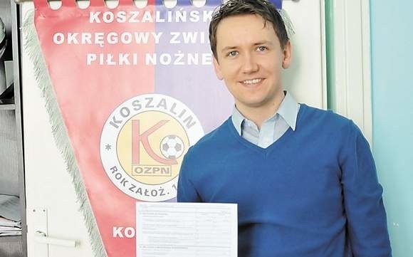 Łukasz Bendarek, nowy dyrektor w Zarządzie Obiektów Sportowych w Koszalinie.