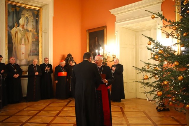 W Pałacu Arcybiskupów Krakowskich odbyło się spotkanie opłatkowe.