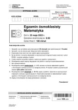 Egzamin 8-klasisty z matematyki 2022: arkusz + odpowiedzi z matematyki. "Prosty egzamin ósmoklasisty" 26.05.22