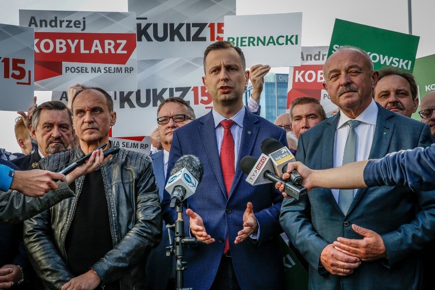 20.09.2019 Gdańsk. PSL i Kukiz'15  przedstawiają kandydatów...