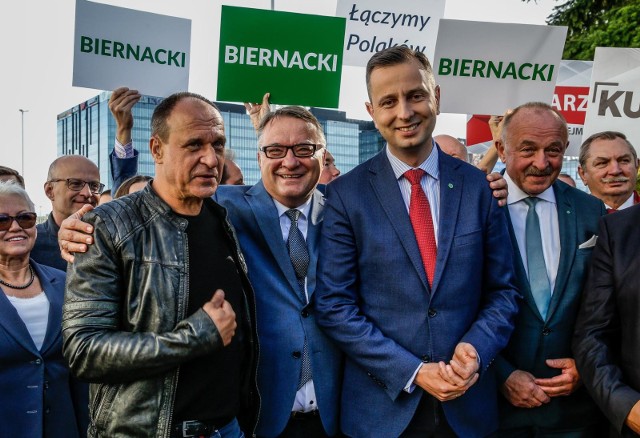 20.09.2019 Gdańsk. PSL i Kukiz'15  przedstawiają kandydatów na posłów na Pomorzu.