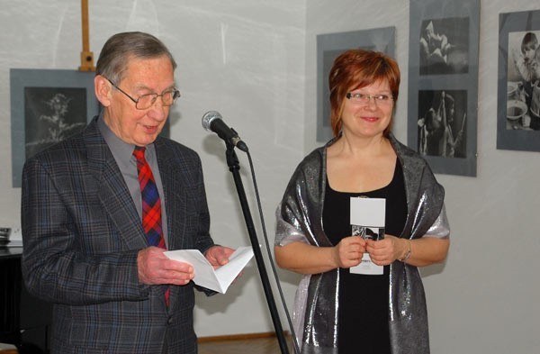 Stanisław Pater i Krystyna Kasprzyk, dyrektor JDK