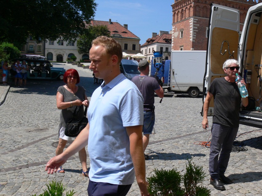 Serialowy stróż prawa Bartłomiej Firlet jako aspirant Antoni...