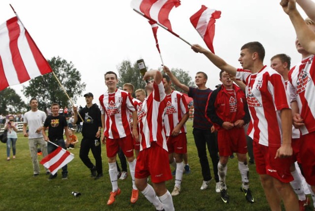 Zorza Trzeboś nie tak dawno cieszyła się z awansu do klasy A.