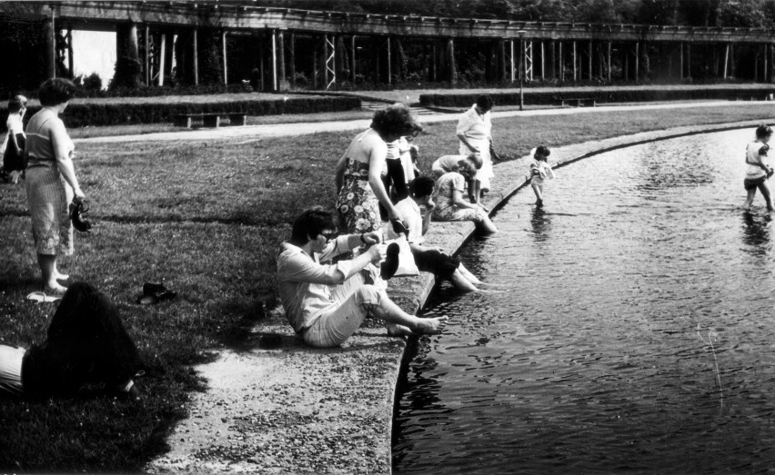 Park Szczytnicki i pergola z fontanną. Wtedy jeszcze można...