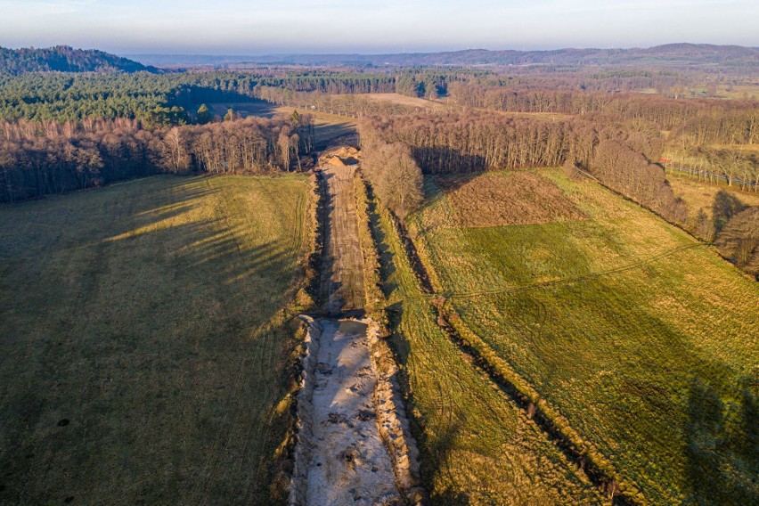 W budowie są już trzy odcinki S6 między Bożympolem Wielkim a...