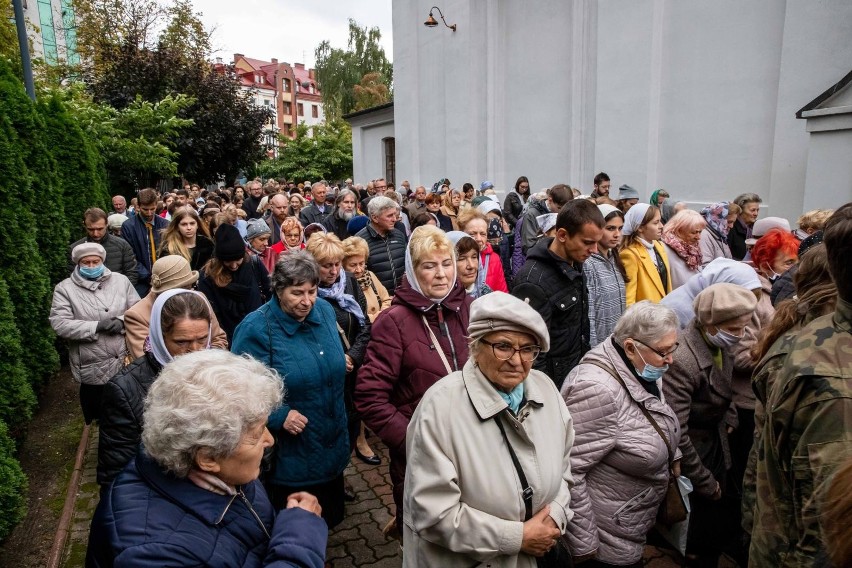 Białystok. 29. rocznica przeniesienia relikwii św. Męczennika Młodzieńca Gabriela z Grodna do Białegostoku (zdjęcia)