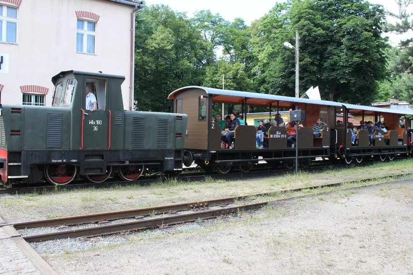 Industriada 2014 na kolejce wąskotorowej w Rudach