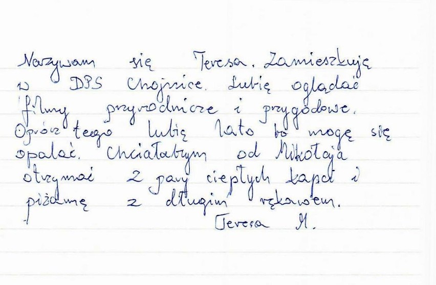 Zwykły niezwykły list pani Teresy. Też możesz pomóc!