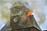 Zobacz pierwszy film z pożaru katedry w Gorzowie [WIDEO]