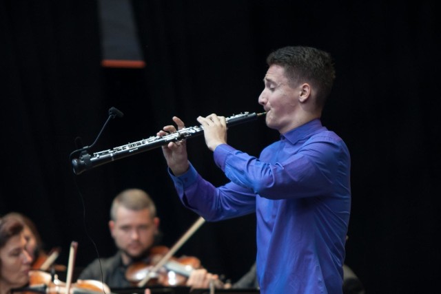 22.08.2018  gdansk. koncert inaugurujacy miedzynarodowy festiwal mozartiana w parku oliwskim fot. piotr hukalo / dziennik baltycki / polska press