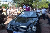 Święcenie pojazdów w Tychach w parafii św. Krzysztofa. To wyjątkowe święto w archidiecezji katowickiej
