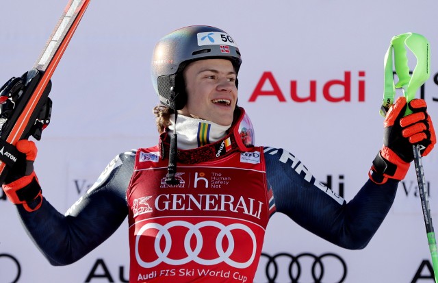 Lukas Braathen został pierwszym liderem klasyfikacji slalomu alpejskiego Pucharu Świata