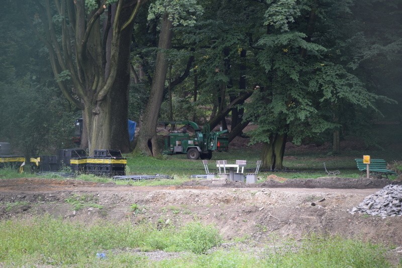 Tarnów. Park Strzelecki wielkim placem budowy [GALERIA ZDJĘĆ]