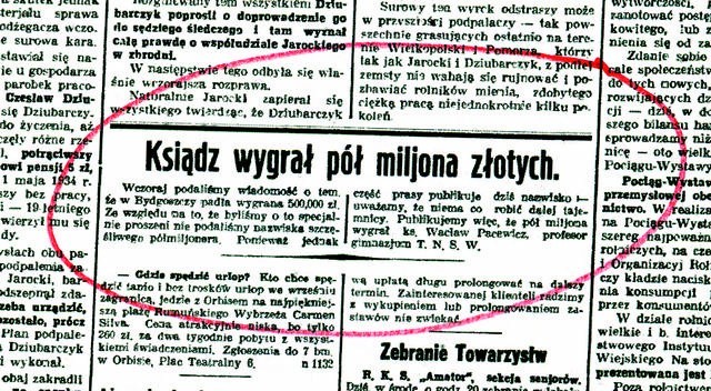 Tak "Kurier Bydgoski" z 5 września 1935 r. informował o...