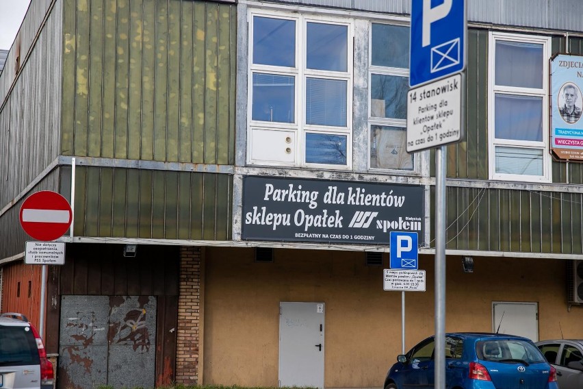 Parking przy Opałku