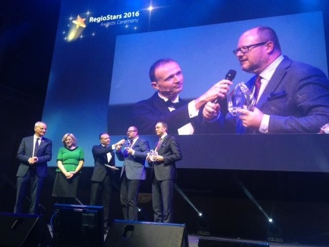 Nagrodę odebrali Paweł Adamowicz i Mieczysław Struk