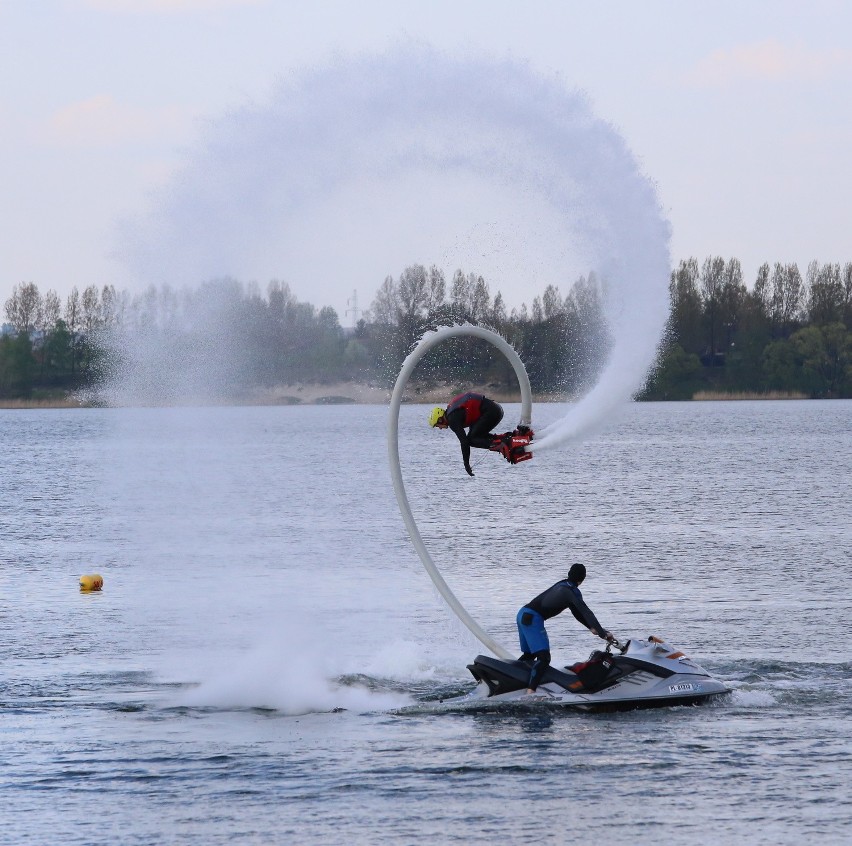 Flyboard na Pogorii III. Mistrzostwa Polski w Dąbrowie...