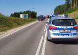 Kraśniany. Śmiertelny wypadek na trasie Sokółka - Dąbrowa Białostocka (zdjęcia)