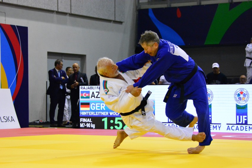 MŚ w judo weteranów i w kata w Tauron Arenie Kraków. Siedem medali naszej reprezentacji w pierwszym dniu zawodów ZDJĘCIA
