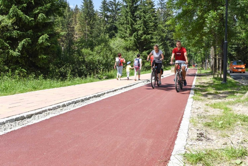 Ścieżka rowerowa do Kuźnic