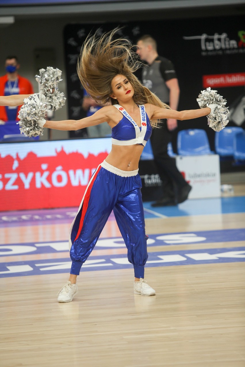 Cheerleaderki w trakcie turnieju Suzuki Pucharu Polski w koszykówce mężczyzn w hali Globus w Lublinie. Część 2 (ZDJĘCIA)